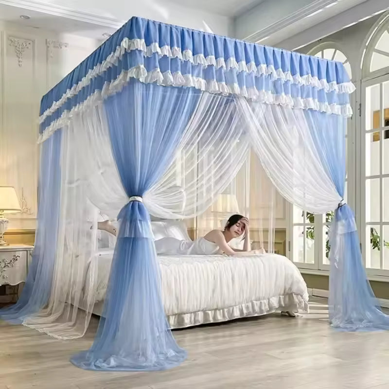 Rideaux de lit de luxe